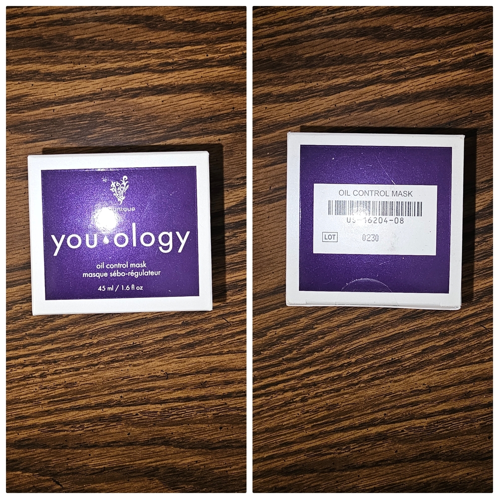 Younique You•ology Oil Control Mask